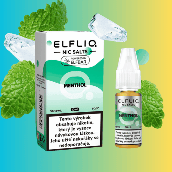 Elfliq Salt Menthol - Chladivý mentol 10ml