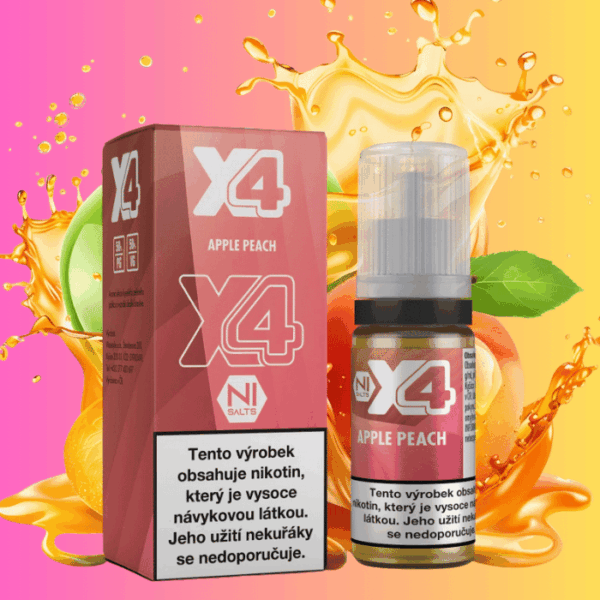 X4 Bar Juice Apple Peach