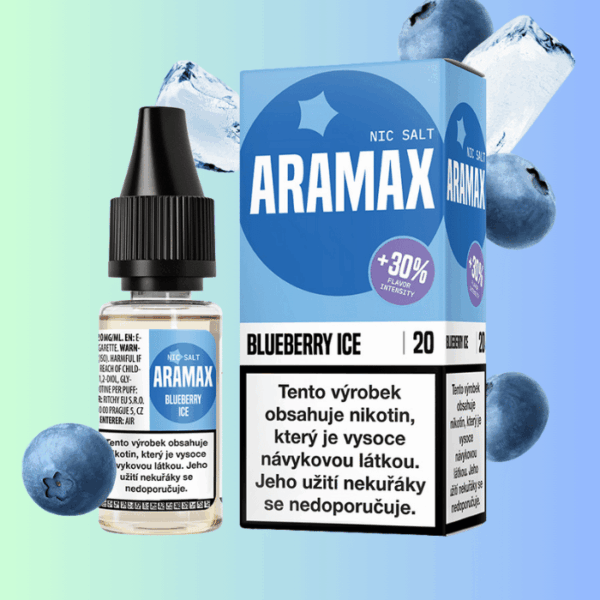 Aramax Salt Blueberry Ice