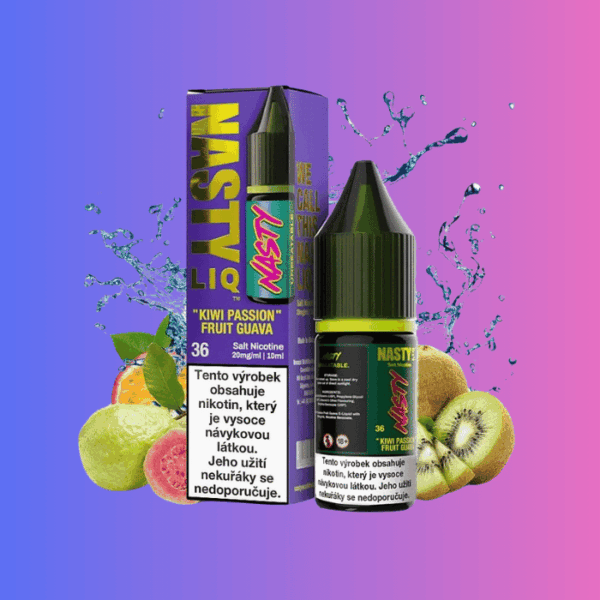 Nasty LIQ Salt - Kiwi Passion Fruit Guava - 10ml