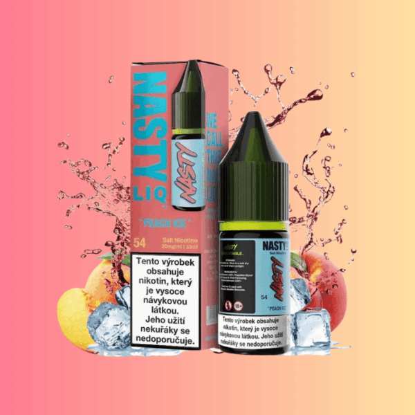 Nasty LIQ Salt - Peach ICE - 10ml