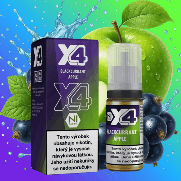 X4 Bar Juice Blackcurrant Apple