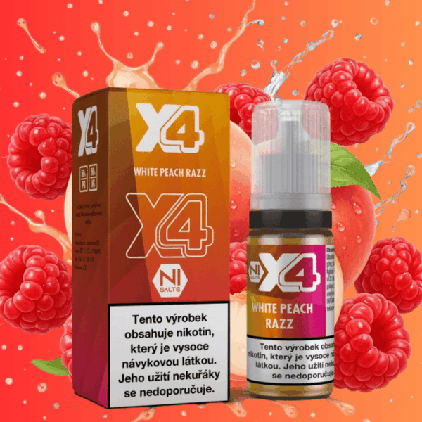X4 Bar Juice White Peach Razz