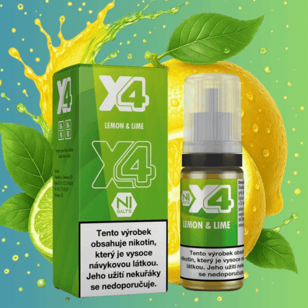 X4 Bar Juice Lemon & Lime