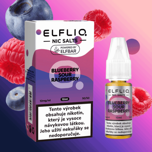 Elfliq Salt Blueberry Sour Raspberry