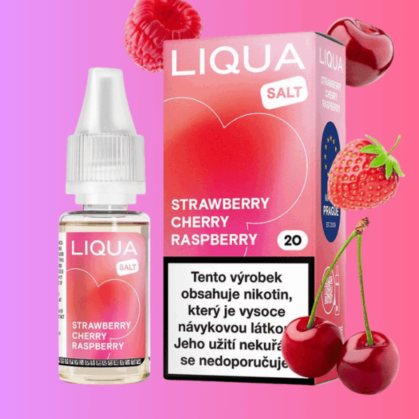 LIQUA Salt Strawberry Cherry Raspberry