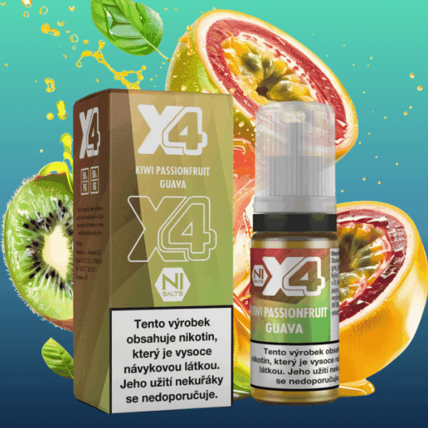X4 Bar Juice Kiwi Passionfruit Guava