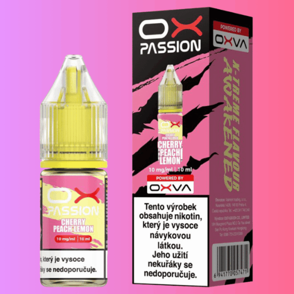 OXVA OX PASSION Salt Cherry Peach Lemon