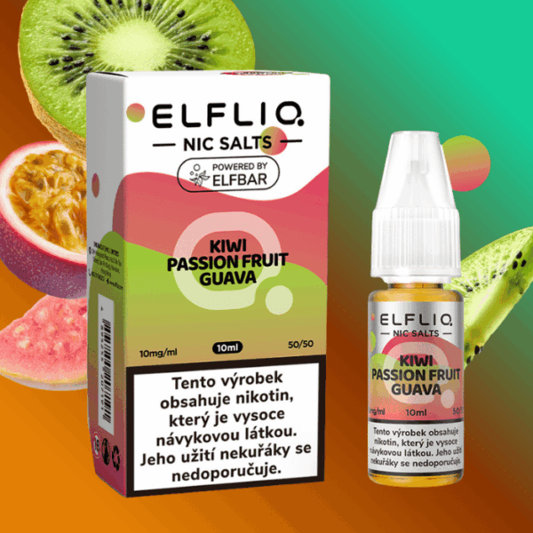 Elfliq Salt Kiwi Passion Fruit Guava