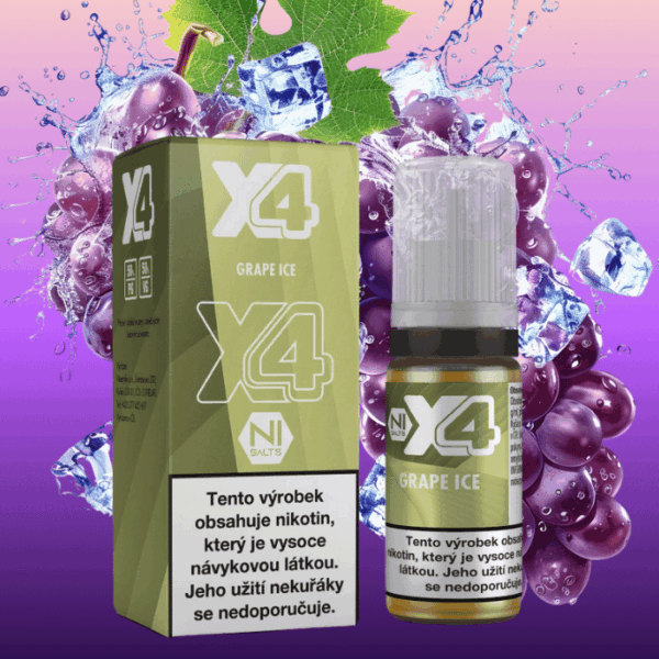 X4 Bar Juice Grape Ice