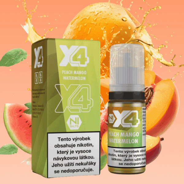 X4 Bar Juice Peach Mango Watermelon