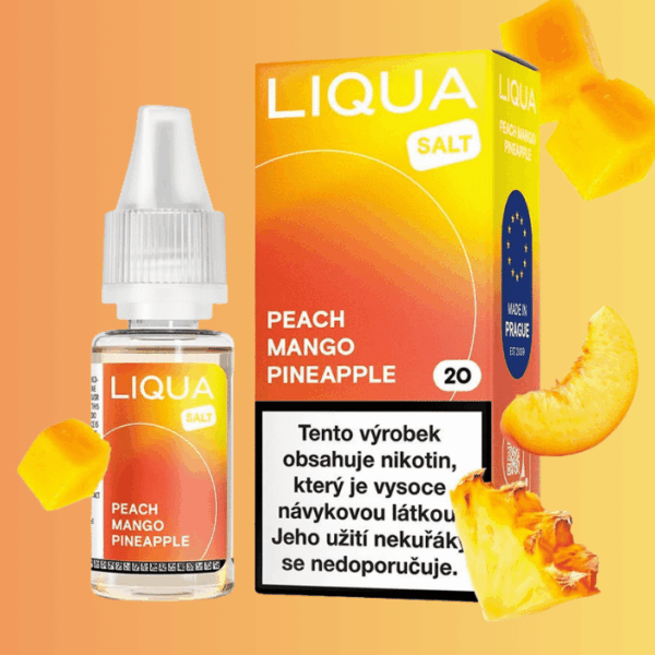 LIQUA Salt Peach Mango Pineapple