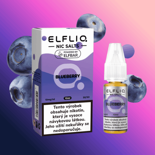 Elfliq Salt Blueberry - Borůvka 10ml