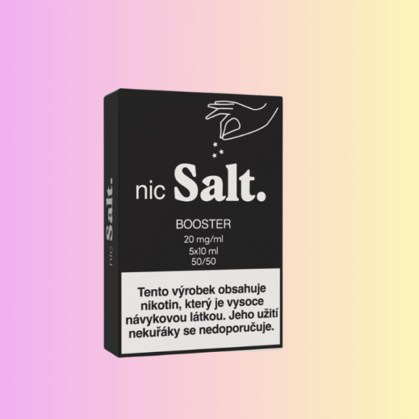 nicSalt. booster - 5x10ml 50PG/50VG 20mg