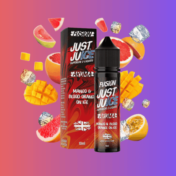 Just Juice příchuť Fusion Mango & Blood Orange On Ice