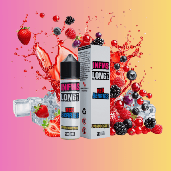 Infamous LongZ příchuť Red Berries