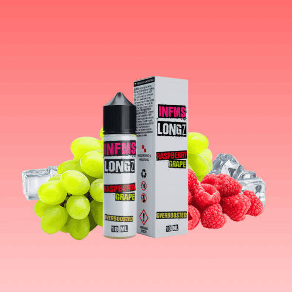 Infamous LongZ příchuť Raspberry Grape