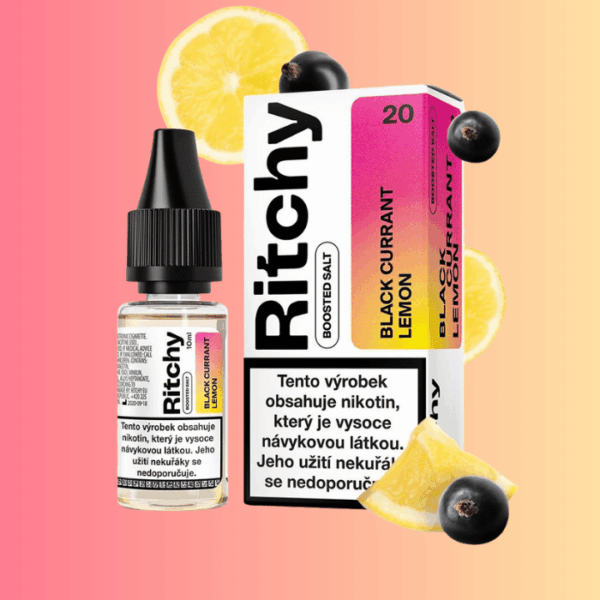 Ritchy Salt Black Currant Lemon (Černý rybíz a citron)