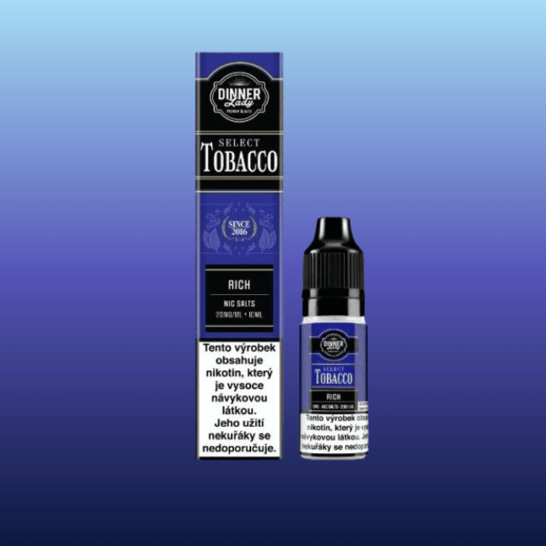 Dinner Lady Bar Salts Tobacco Rich Tobacco 20mg