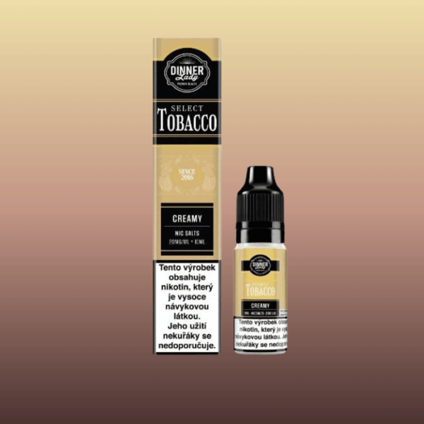 Dinner Lady Bar Salts Tobacco Creamy Tobacco