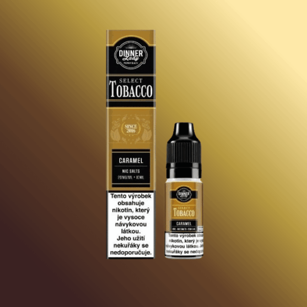 Dinner Lady Bar Salts Tobacco Caramel Tobacco 20mg