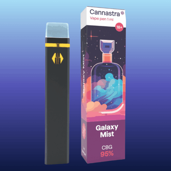 Cannastra CBG 95 % Vape Pen Galaxy Mist