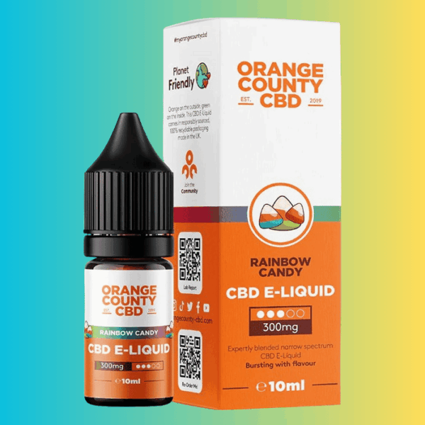 Orange County CBD E-Liquid Rainbow Candy
