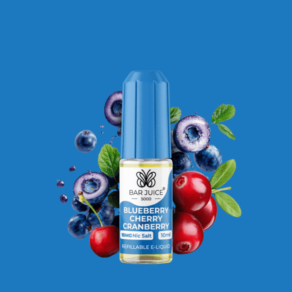 Bar Juice 5000 Salt Blueberry Cherry Cranberry
