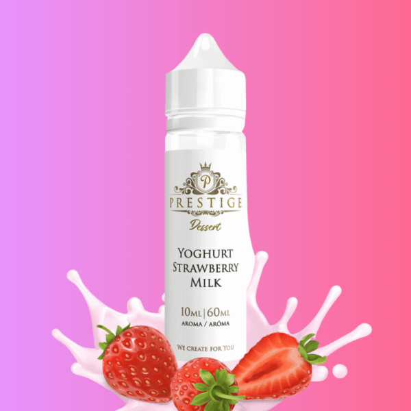 Prestige příchuť Dessert Yoghurt Strawberry Milk