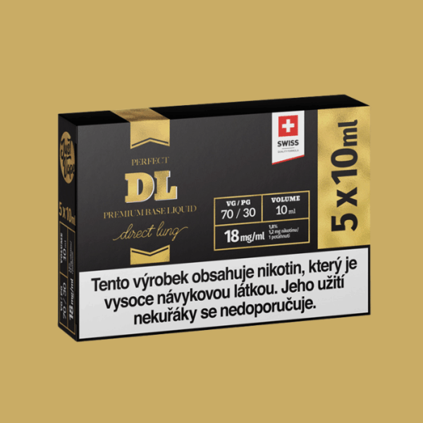 JustVape DL Booster - 5x10ml 70VG/30PG 18mg Booster