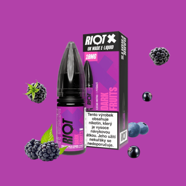 RIOT X Salt Dark Fruits - Tmavá bobulovitá směs