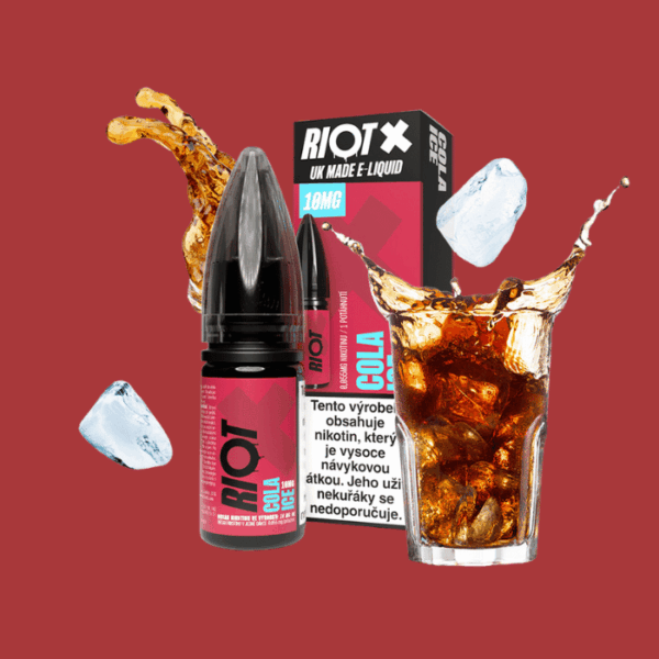 RIOT X Salt Cola Ice - Ledová cola