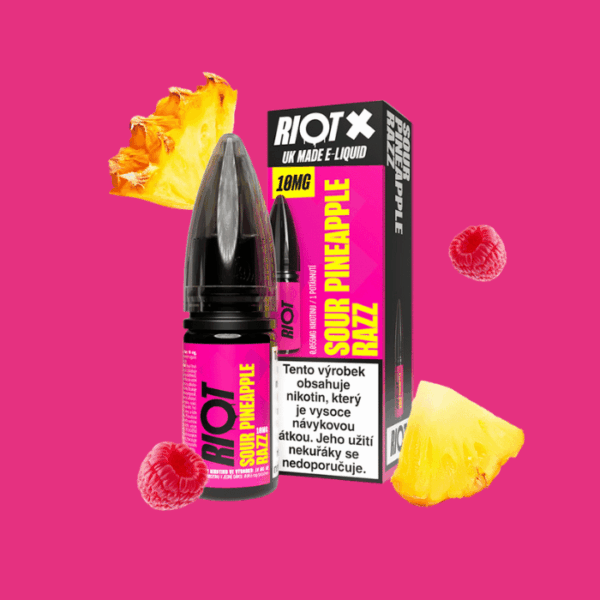 RIOT X Salt Sour Pineapple Razz - Ananas a nakyslá malina