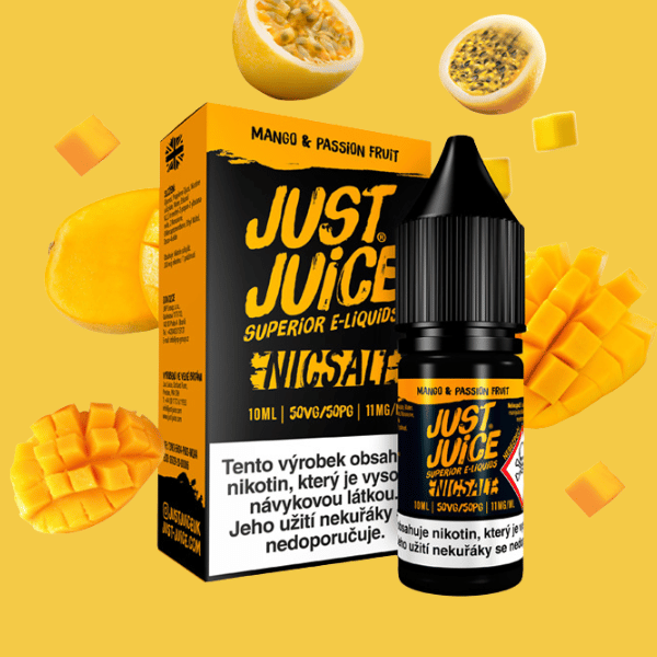 Just Juice Salt Mango & Passion Fruit - Mango & marakuja 10ml