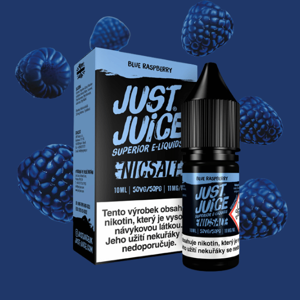 Just Juice Salt Blue Raspberry - Modrá malina 10ml