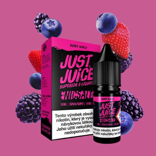Just Juice Salt Berry Burst - Lesní směs 10ml